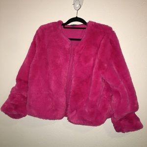 💖NWOT Wild Fable Faux Fur girls coat 💖